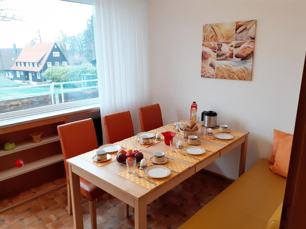 Premium-Ferienwohnungen Bergblick Im Haus Hopfe Goslar Exteriör bild