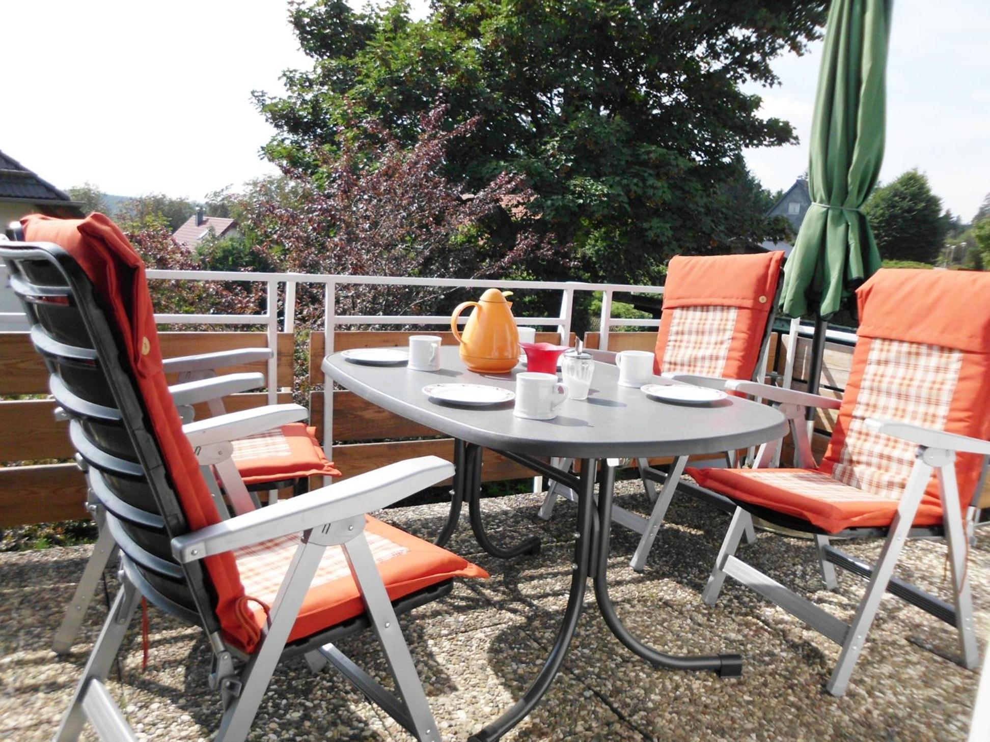 Premium-Ferienwohnungen Bergblick Im Haus Hopfe Goslar Exteriör bild